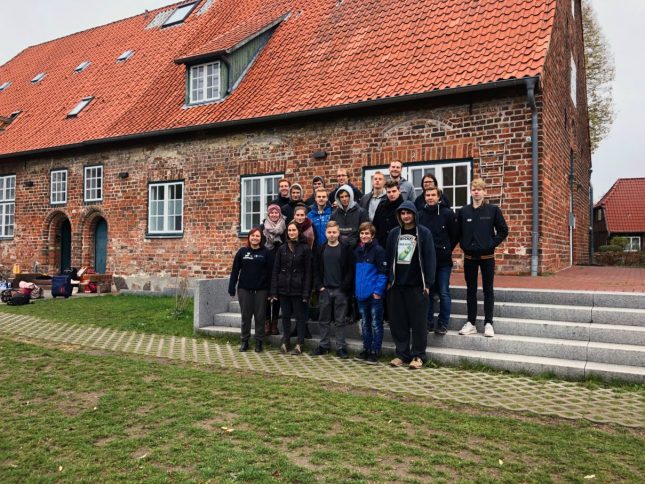 Etwa 20 Studierende lernten die Fachschaft MaIn bei einem Wochenende in Klein Grönau kennen.